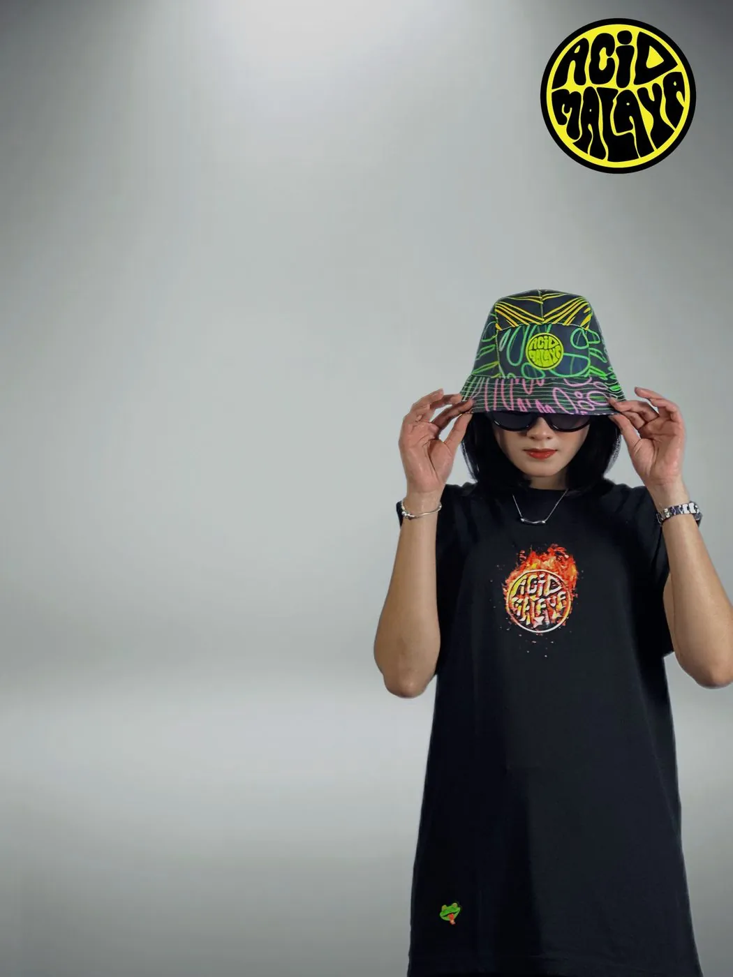 Acid Ripples Bucket Hat