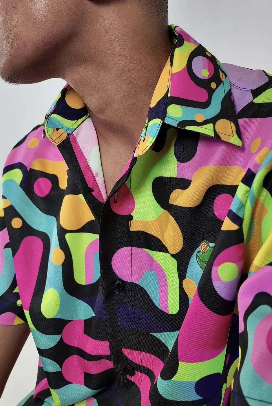Acidversary Button-Up Shirt — photo 6