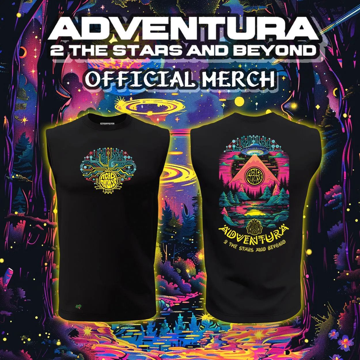 Adventura Official Merch (Black)