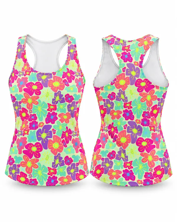 Flowers Tank Top